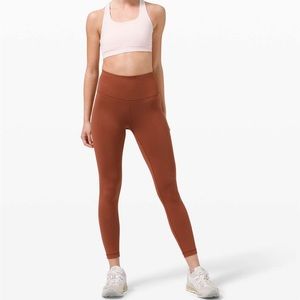 Lululemon wunder train high rise